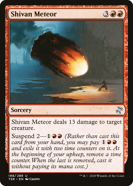 Shivan Meteor (TSR) #188 [EN/N] s/o