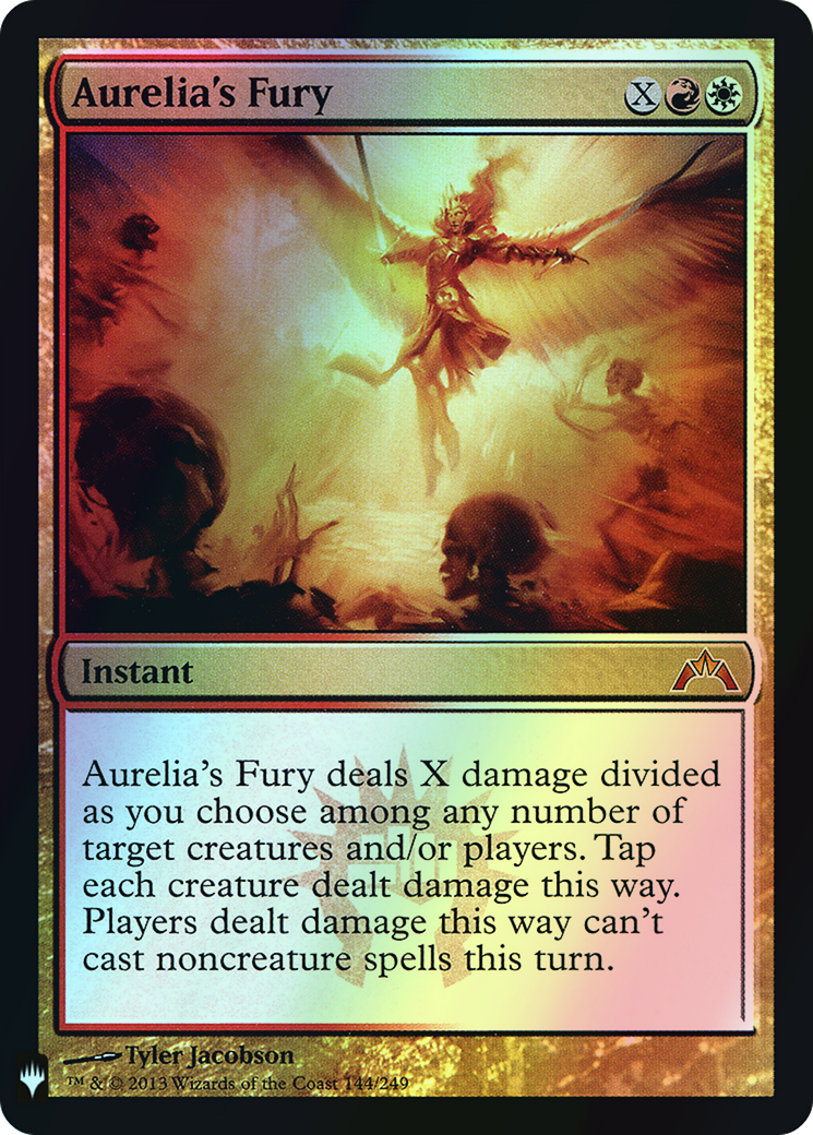 Aurelia's Fury (PLST) #GTC-144 [EN/F] s/o