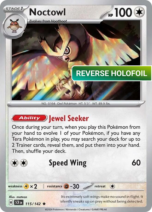 Noctowl (SCR) #115 [EN/R] s/o