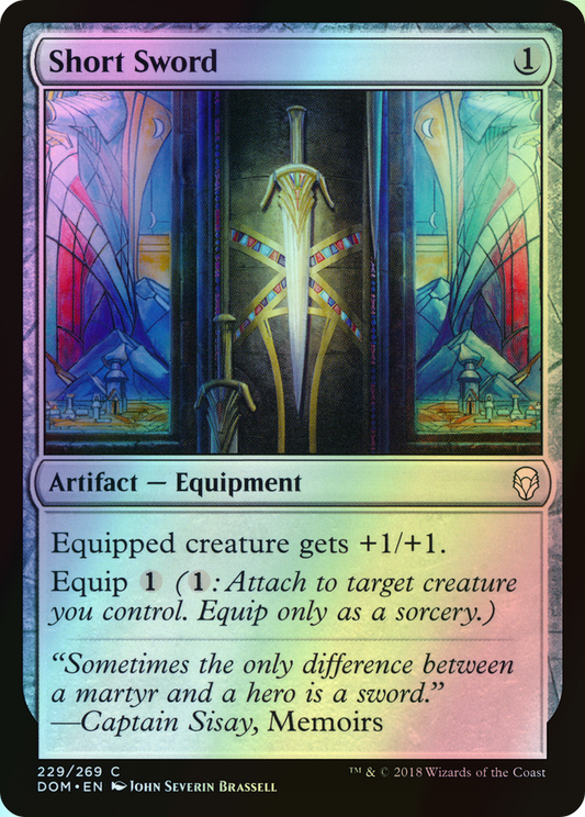 Short Sword (DOM) #229 [EN/F]