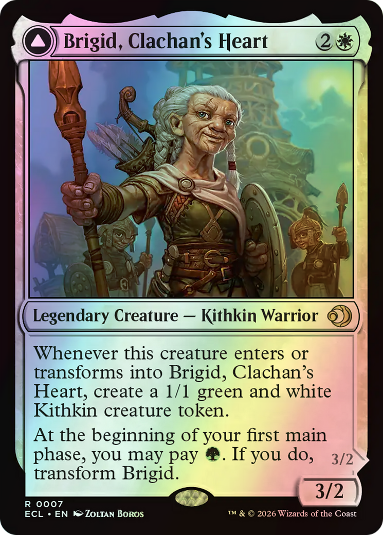 Brigid, Clachan's Heart // Brigid, Doun's Mind (ECL) #7 [EN/F] s/o