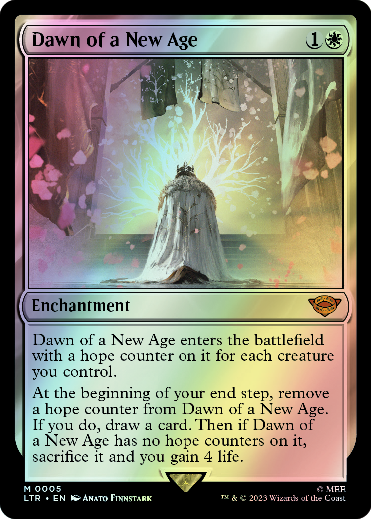 Dawn of a New Age (LTR) #5 [EN/F] s/o