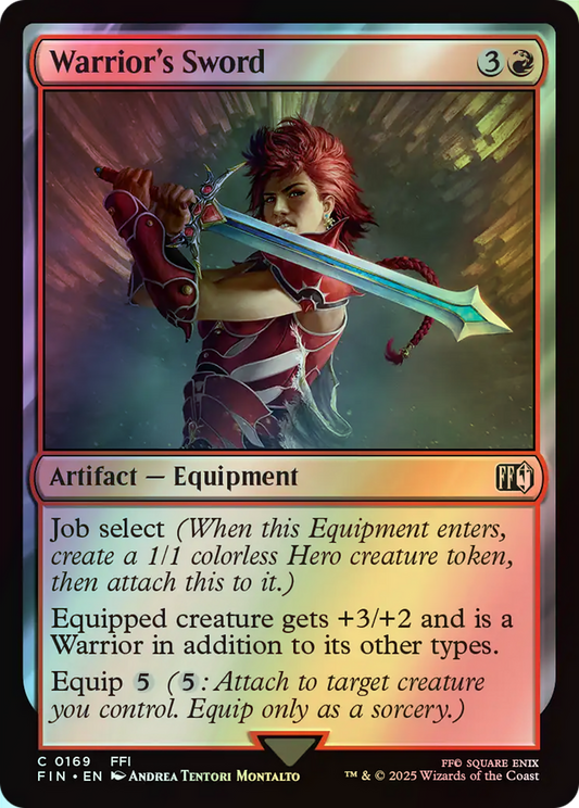 Warrior's Sword (FIN) #169 [EN/F]