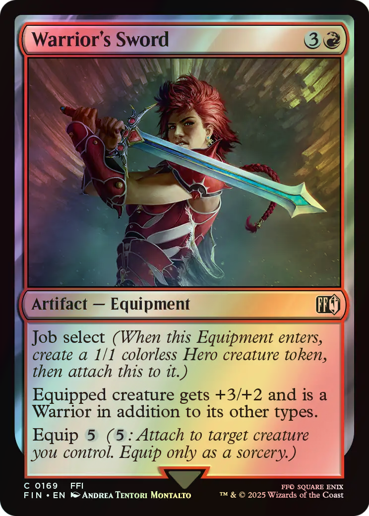 Warrior's Sword (FIN) #169 [EN/F]