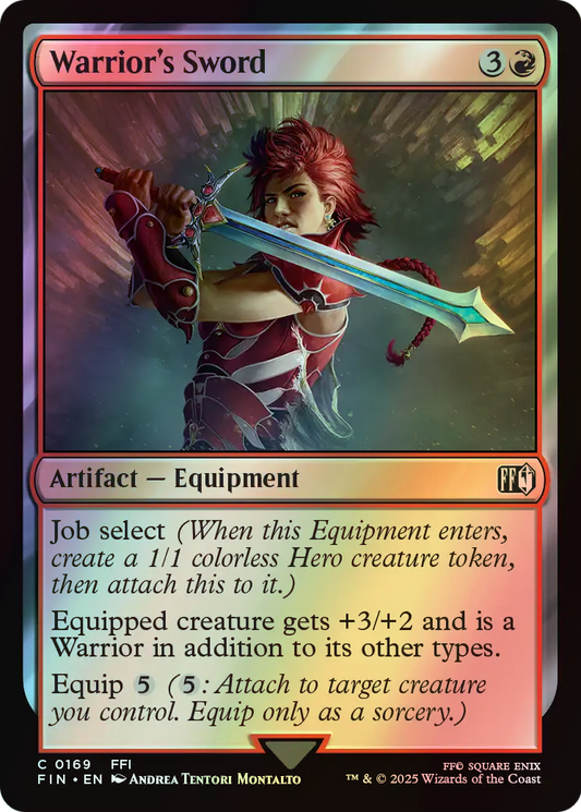 Warrior's Sword (FIN) #169 [EN/F]