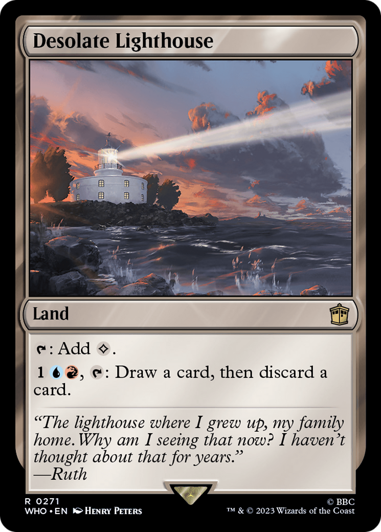 Desolate Lighthouse (WHO) #271 [EN/N] s/o