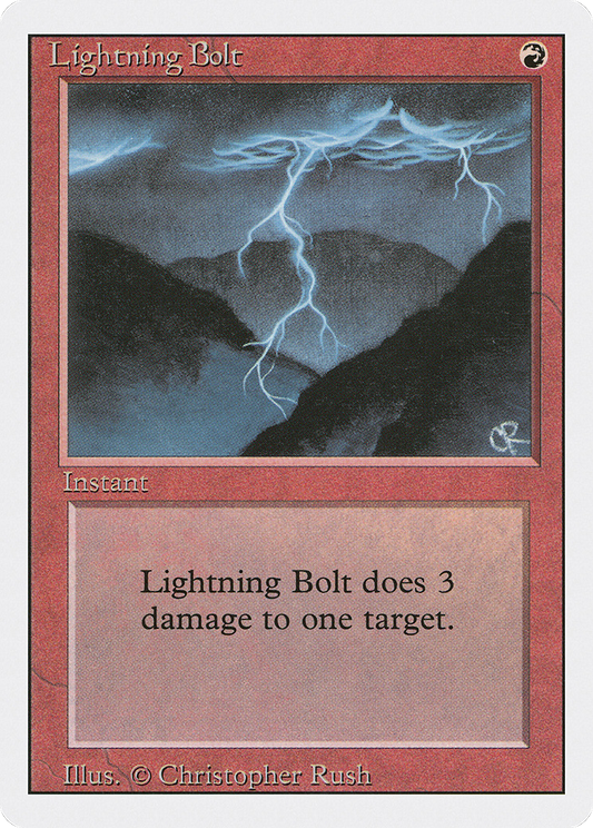 Lightning Bolt (3ED) #162 [EN/N]