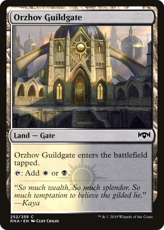 Orzhov Guildgate (RNA) #252 [EN/N]