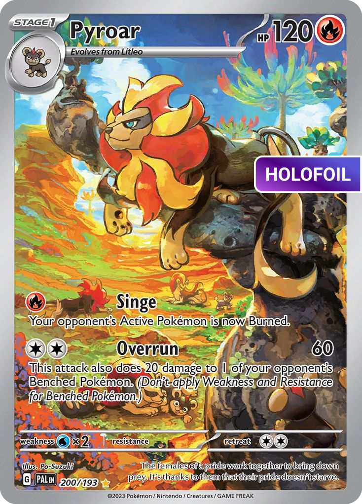 Pyroar - 200/193 (PAL) #200 [EN/H]