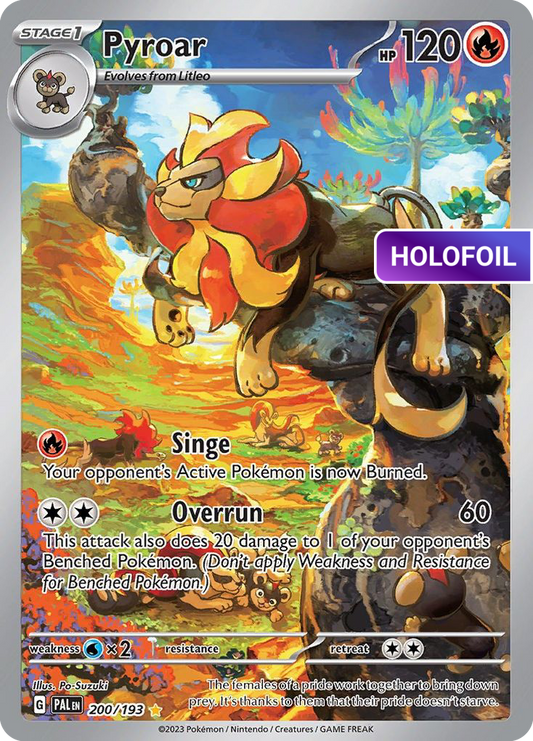 Pyroar - 200/193 (PAL) #200 [EN/H]