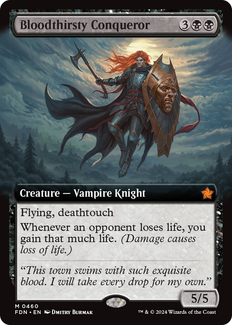 Bloodthirsty Conqueror (FDN) #460 [EN/N] s/o