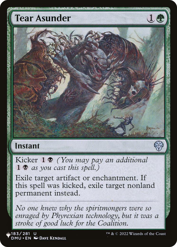Tear Asunder (PLST) #DMU-183 [EN/N]