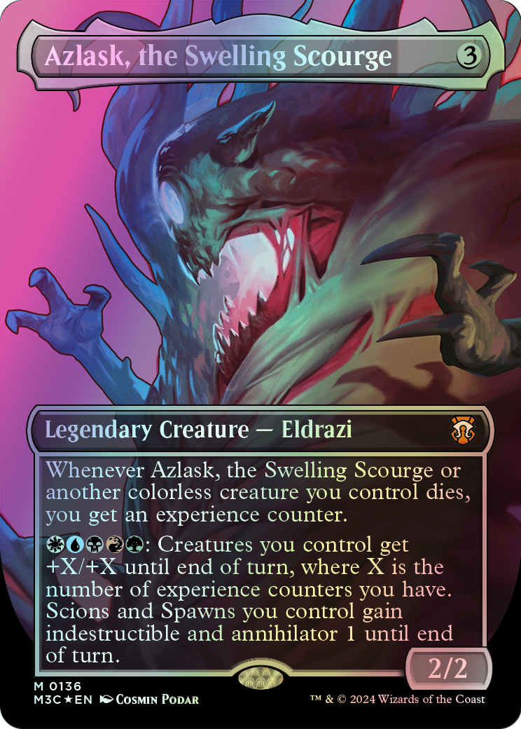 Azlask, the Swelling Scourge - Ripple Foil (M3C) #136 [EN/F]