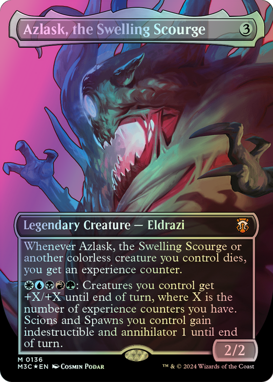 Azlask, the Swelling Scourge - Ripple Foil (M3C) #136 [EN/F]