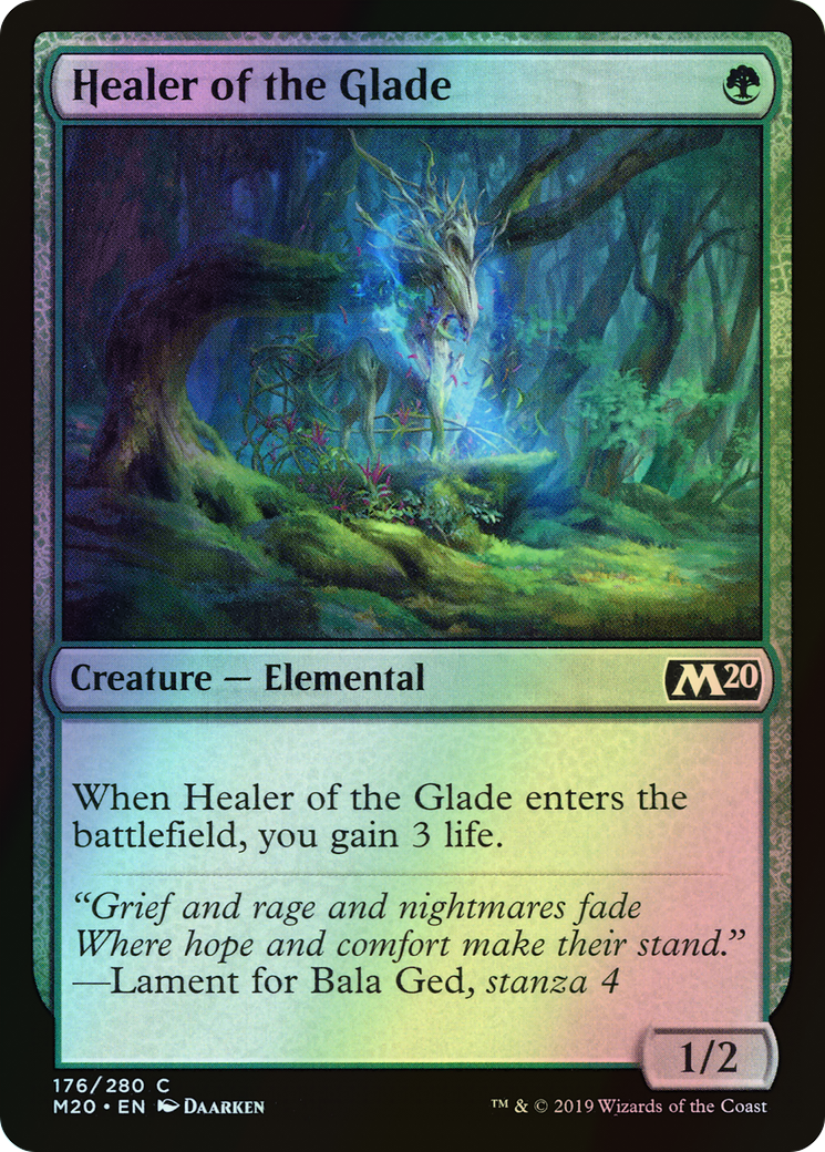 Healer of the Glade (M20) #176 [EN/F] s/o
