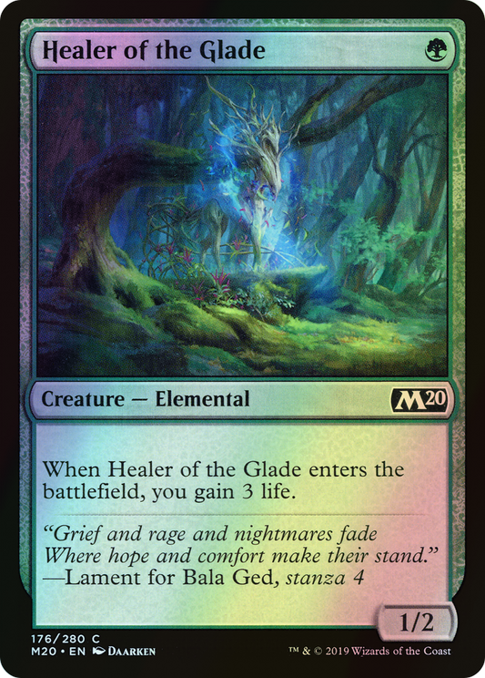 Healer of the Glade (M20) #176 [EN/F] s/o