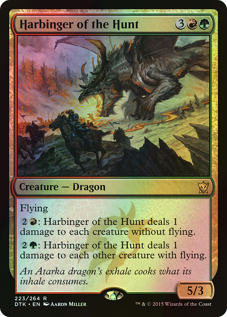 Harbinger of the Hunt (DTK) #223 [EN/F]