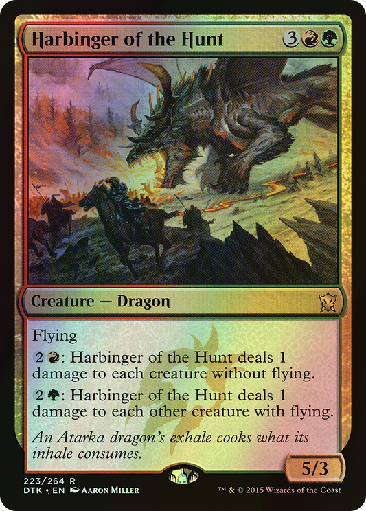 Harbinger of the Hunt (DTK) #223 [EN/F]