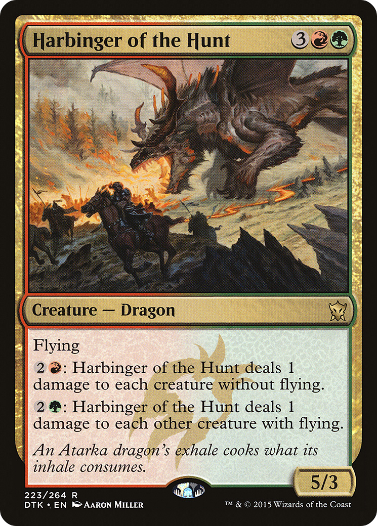 Harbinger of the Hunt (DTK) #223 [EN/N]