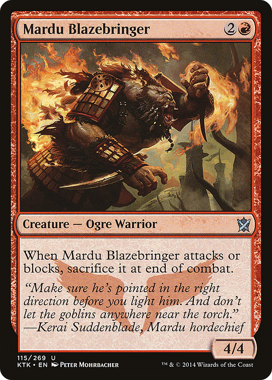 Mardu Blazebringer (KTK) #115 [EN/N] s/o