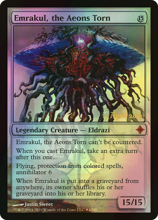 Emrakul, the Aeons Torn (PROE) #4★ [EN/F]