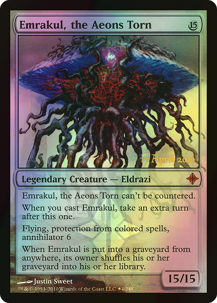Emrakul, the Aeons Torn (PROE) #4★ [EN/F]