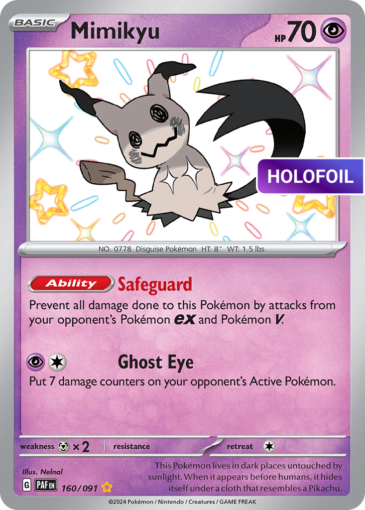 Mimikyu (PAF) #160 [EN/H]