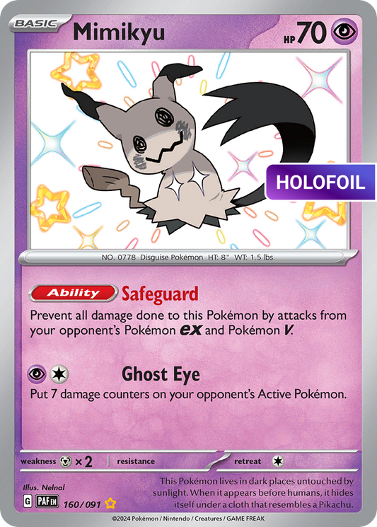 Mimikyu (PAF) #160 [EN/H]