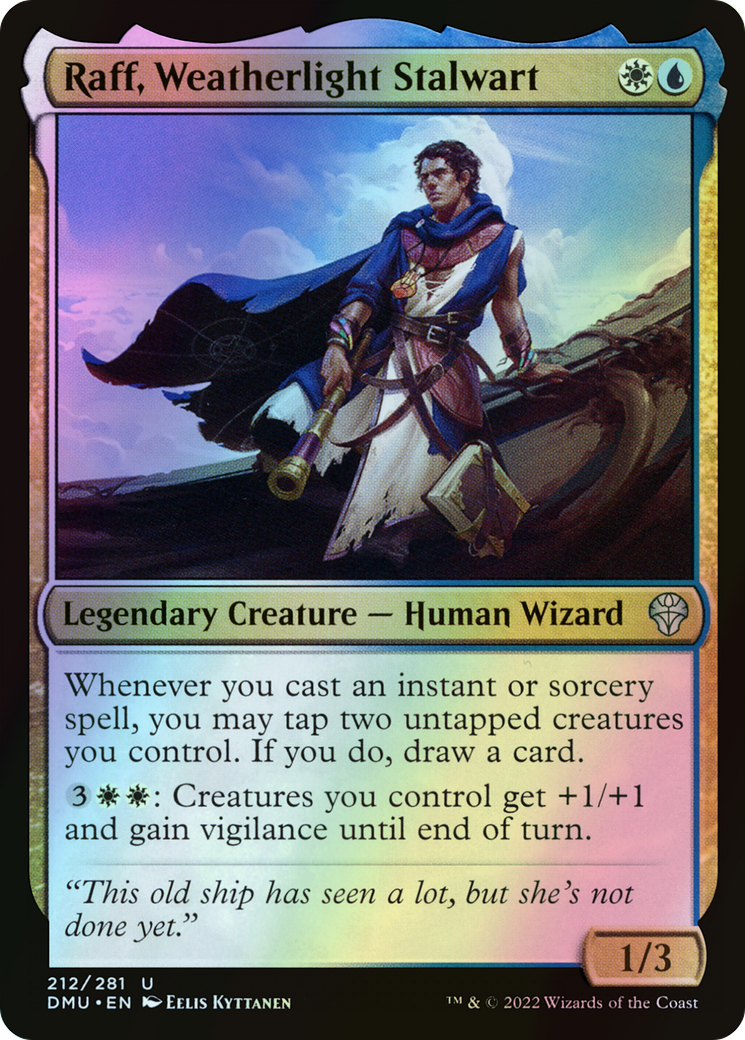 Raff, Weatherlight Stalwart (DMU) #212 [EN/F]