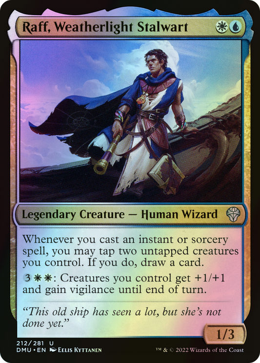 Raff, Weatherlight Stalwart (DMU) #212 [EN/F]