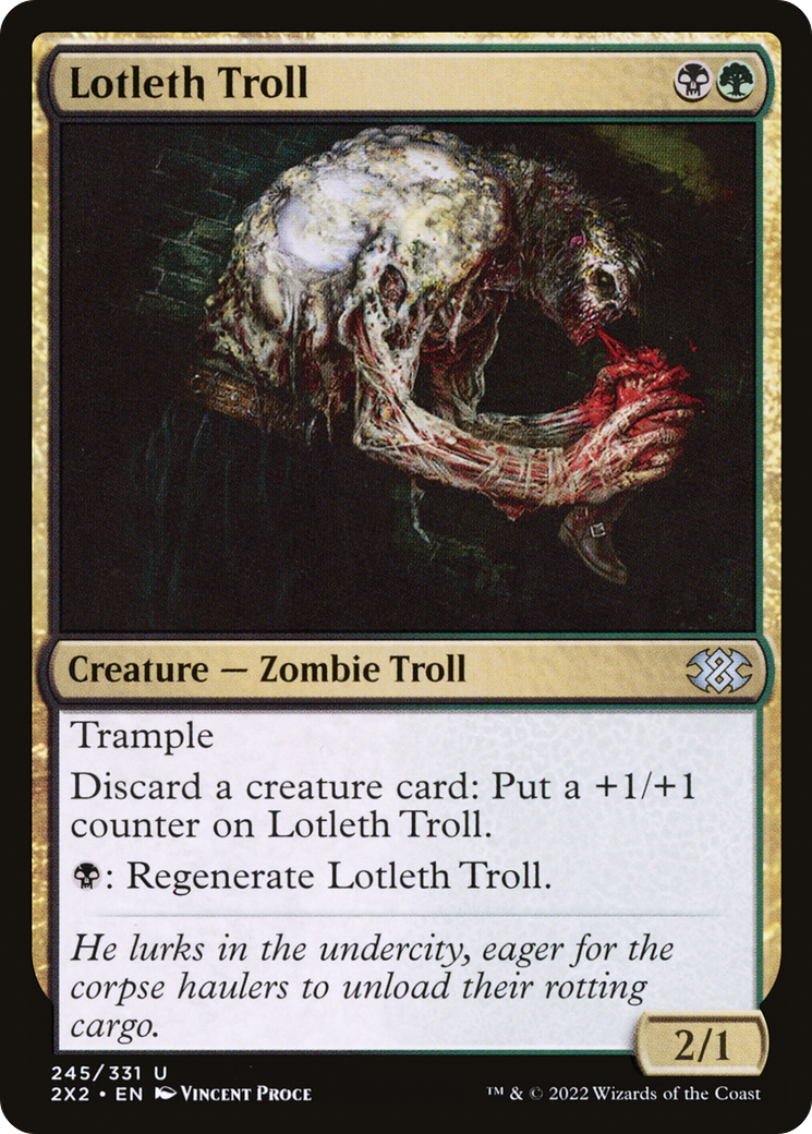 Lotleth Troll (2X2) #245 [EN/N]