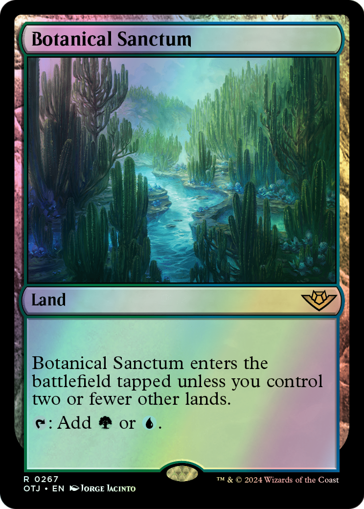 Botanical Sanctum (OTJ) #267 [EN/F] s/o