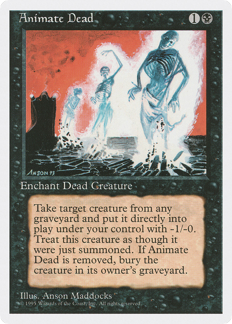 Animate Dead (4ED) #118 [EN/N]