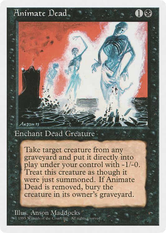 Animate Dead (4ED) #118 [EN/N] s/o