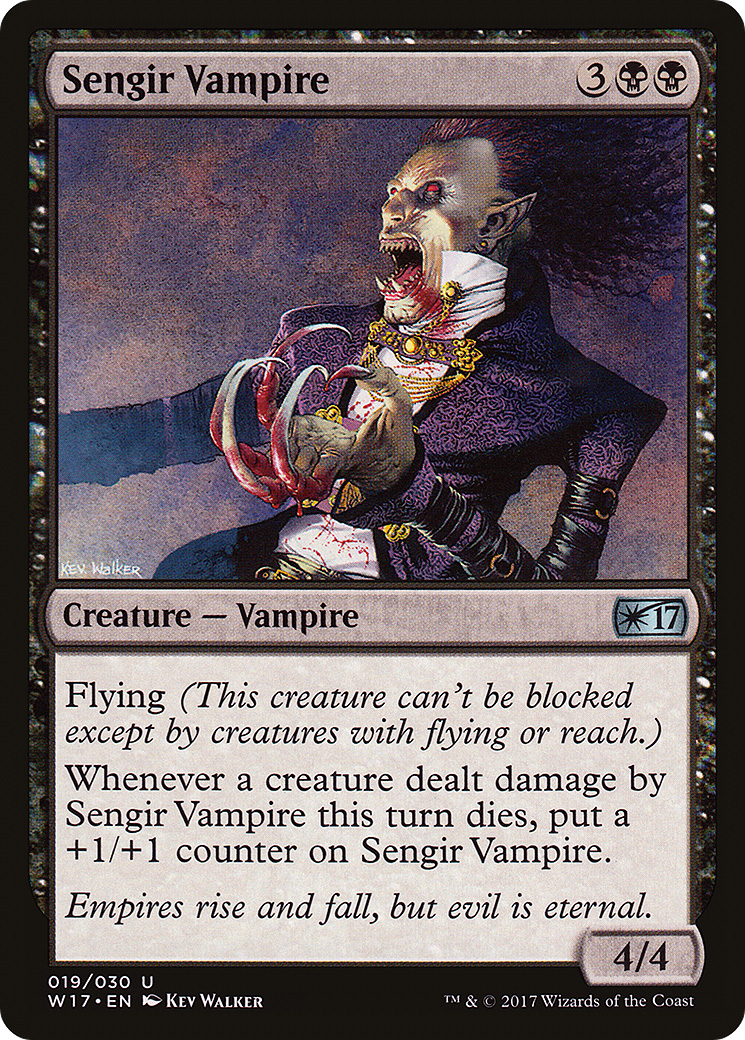 Sengir Vampire (W17) #19 [EN/N]