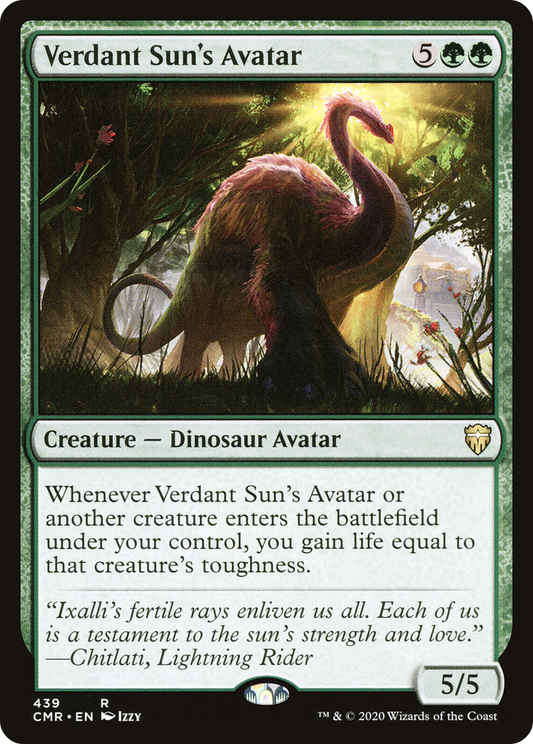 Verdant Sun's Avatar (CMR) #439 [EN/N] s/o