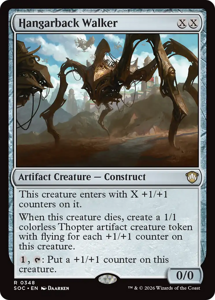 Hangarback Walker (SOC) #348 [EN/N]