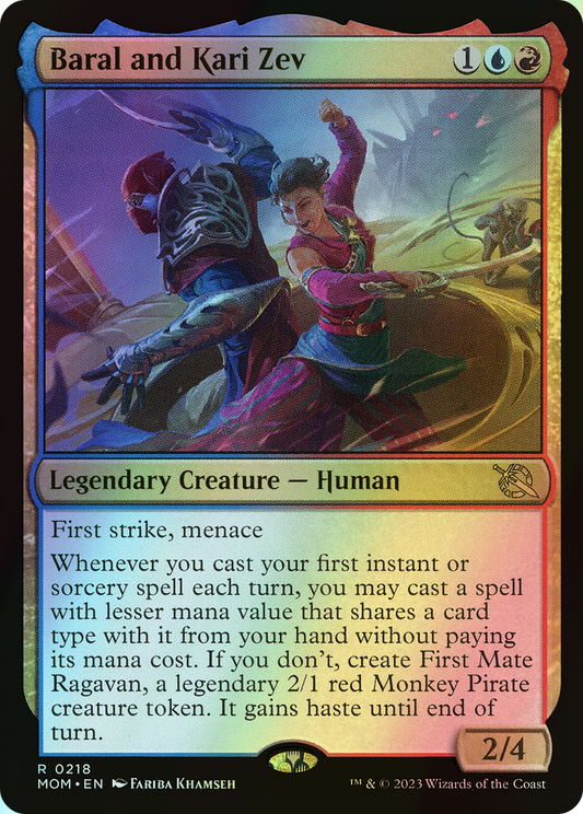 Baral and Kari Zev (MOM) #218 [EN/F] s/o