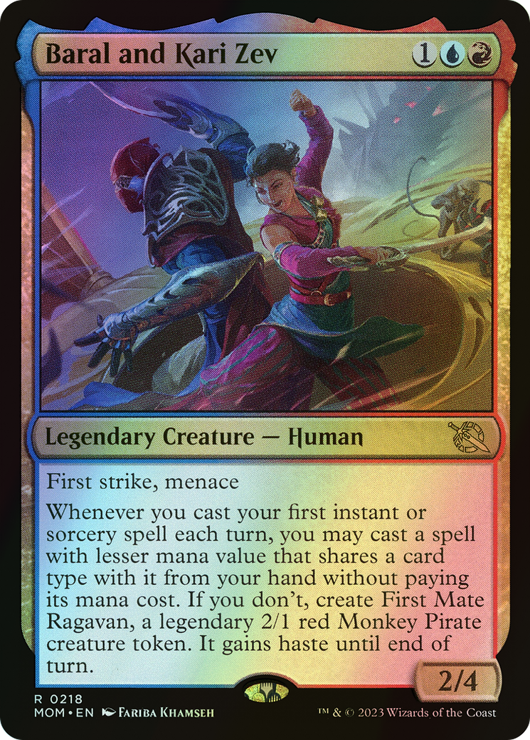 Baral and Kari Zev (MOM) #218 [EN/F] s/o