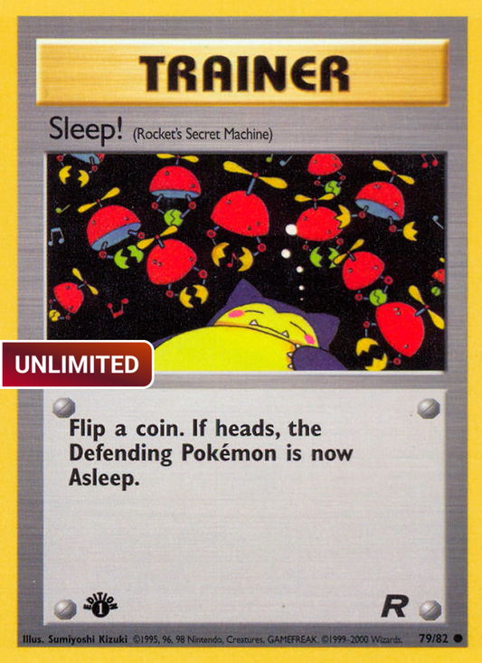 Sleep! (Rocket's Secret Machine) (TR) #79 [EN/U] s/o