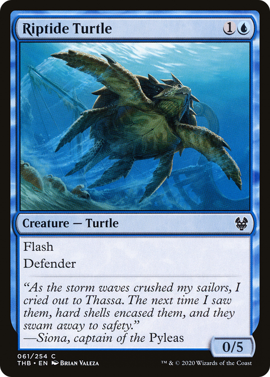 Riptide Turtle (THB) #61 [EN/N] s/o