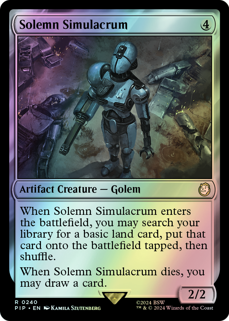 Solemn Simulacrum (PIP) #240 [EN/F]