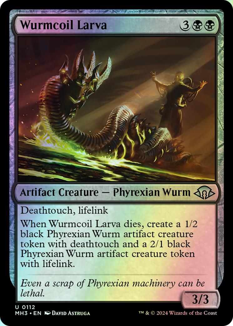 Wurmcoil Larva (MH3) #112 [EN/F] s/o