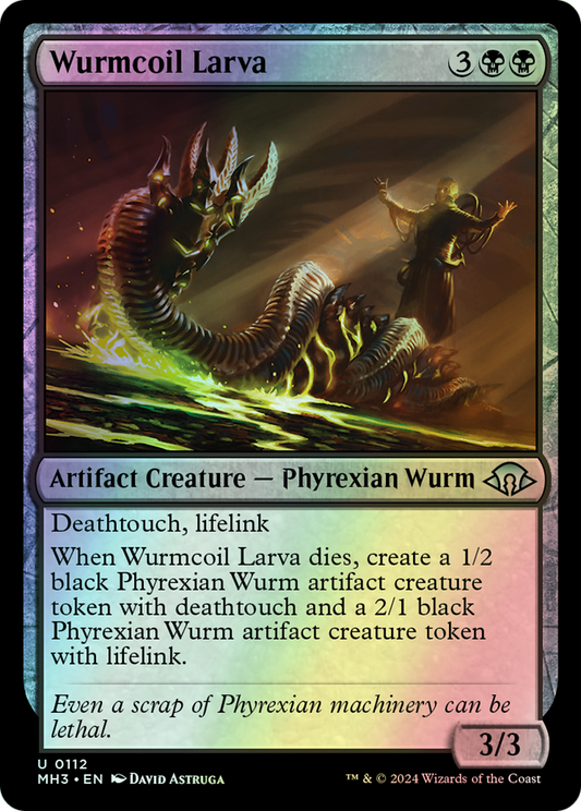 Wurmcoil Larva (MH3) #112 [EN/F] s/o