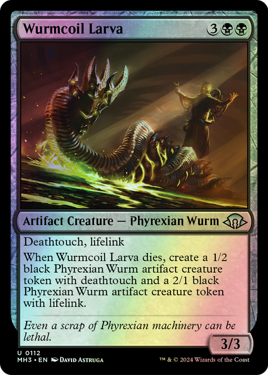 Wurmcoil Larva (MH3) #112 [EN/F] s/o