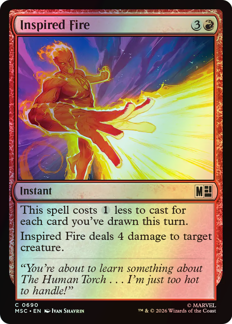 Inspired Fire (MSC) #690 [EN/F]