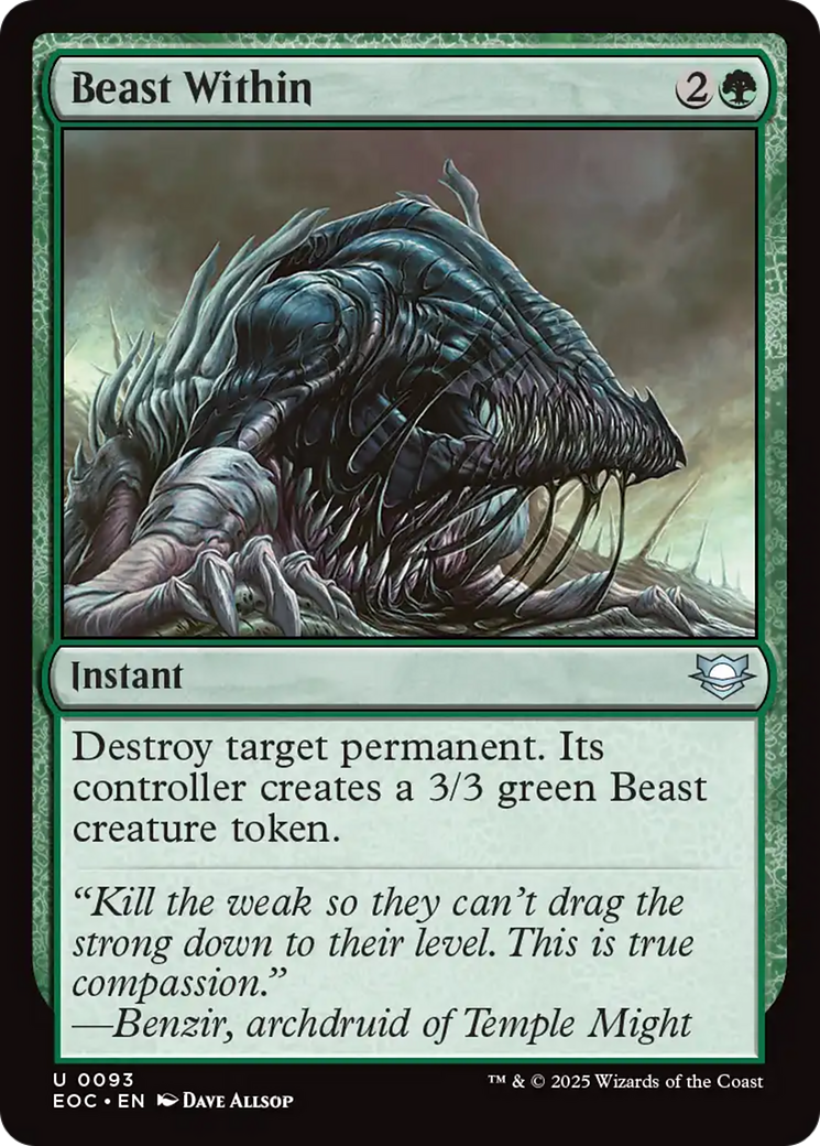 Beast Within (EOC) #93 [EN/N]