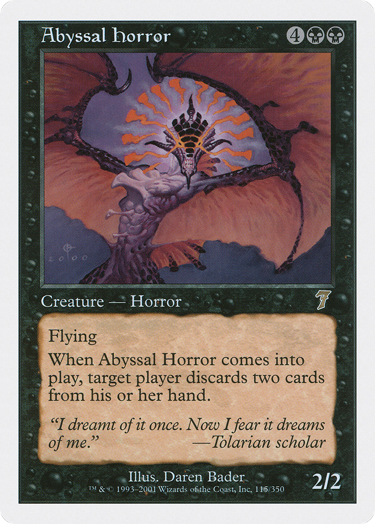 Abyssal Horror (7ED) #115 [EN/N]
