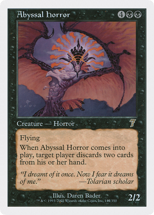 Abyssal Horror (7ED) #115 [EN/N]