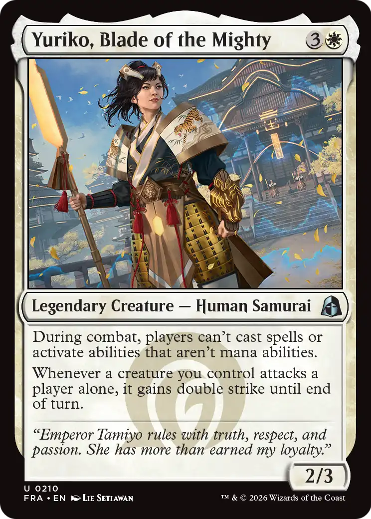 Yuriko, Blade of the Mighty (FRA) #210 [EN/N]